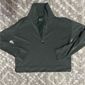 Athleta Dark Green 1/4 Zip Pullover